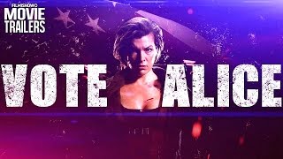 RESIDENT EVIL: THE FINAL CHAPTER | State of the Union - Vote Alice!