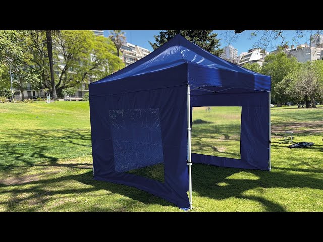 Vídeo relacionado con Fanpat 3 Paredes Laterales para cenador, Resistente al Agua, 3 x 3 Paneles Laterales, Pared Lateral, 99% protección UV, Solo 3 Paredes Laterales, Tienda de campaña no incluida (Blanco, 3PCS)