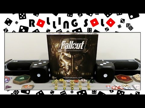 Fallout: The Board Game | Solo Playthrough | How To Setup