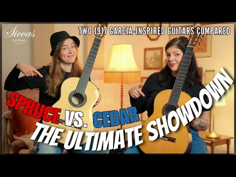 SPRUCE vs CEDAR Showdown! 🔥 1917 Garcia-Inspired Guitars Compared | Deals of the Month