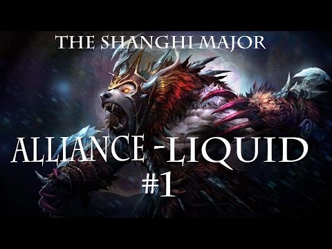 Team Liquid vs Alliance | THE SHANGHAI MAJOR  | Upper Bracket | Best of 3 | Game No 1 Highlights