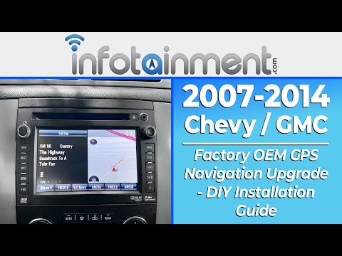 2007-2014 Chevrolet Silverado Tahoe Suburban - Factory OEM GPS Navigation Upgrade - DIY Plug & Play!