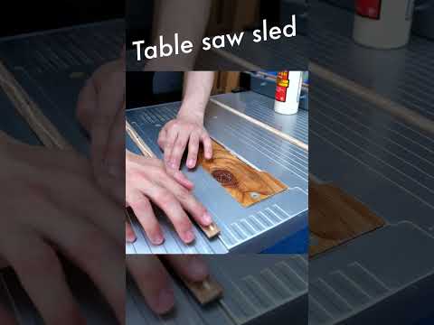 DIY Table saw sled for makita 2703 #diy #how to #tablesaw #makita