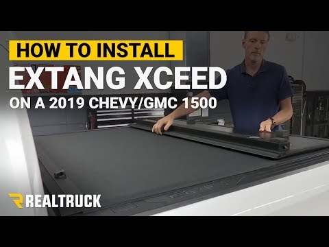 How to Install Extang Xceed Tonneau Cover on a 2019 GMC Chevy 1500 Crew Cab