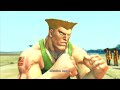 Street Fighter IV Guile Intro Win Poses
