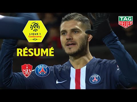 Stade Brestois 29 Brest 1-2 FC PSG Paris Saint Ger...