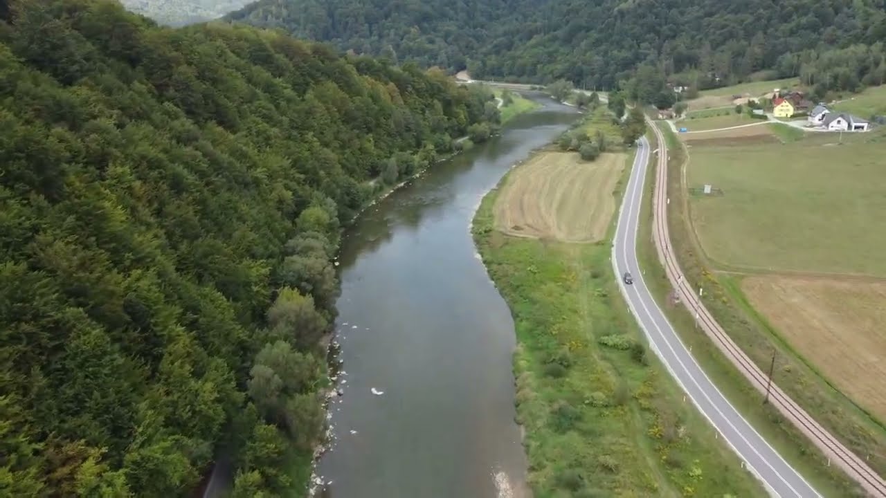 Szlak wodny Popradu - odcinek Żegiestów - Piwniczna-Zdrój