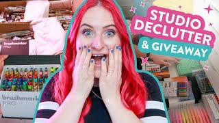 Studio Declutter & GIVEAWAY | Small Business Diaries 01