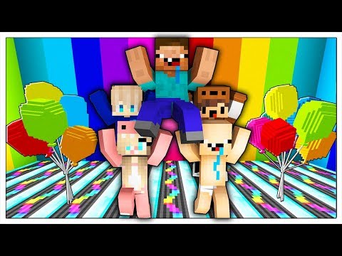 NOOB E’ STATO RAPITO DAI BAMBINI! - Minecraft ITA