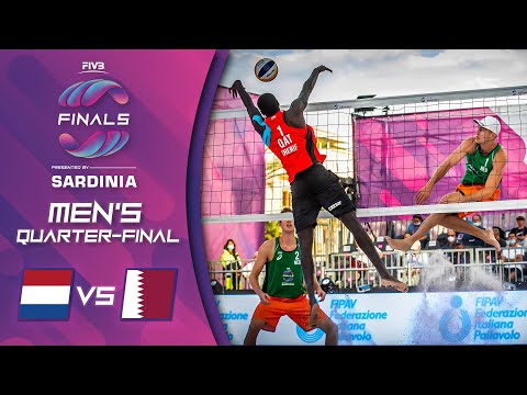 Varenhorst/Van der Velde vs Cherif/Ahmed - Men's Quarter-Final | World Tour Finals 2021