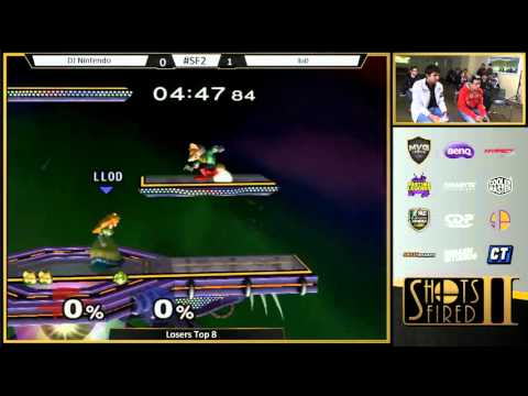 Shots Fired 2 - DJ Nintendo (Fox) vs lloD (Peach) Losers Top 8
