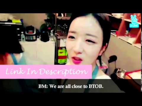 160630 Apink V앱 | BTOPINK Moment "We are all close to BTOB"