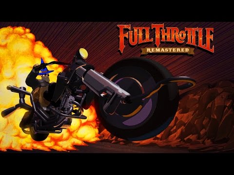 Full Throttle: Remastered - Complete play through with Director's Commentary