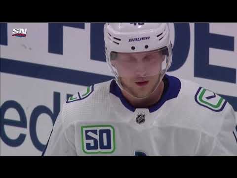 Elias Pettersson Was ALL OVER The Golden Knights in Gm2 (1G 2A)