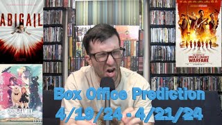 Box Office Prediction Abigail, The Ministry of Ungentlemanly Warfare, & Spy x Family: White