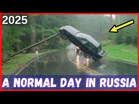 A Normal Day ın Russia, Idiots in Cars, CAR CRASH COMPILATION 2025 &17 (w/ commentary)