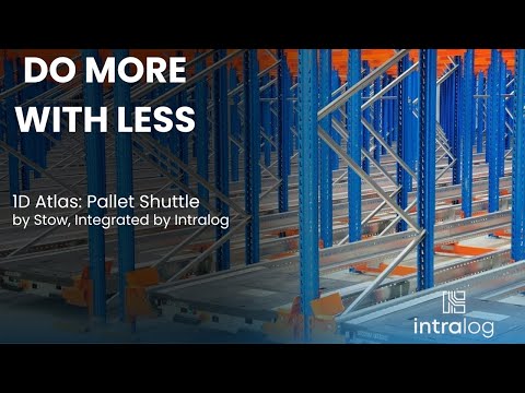 Stow Atlas x Intralog | Semi-Automated Pallet Shuttle for High-Density Storage
