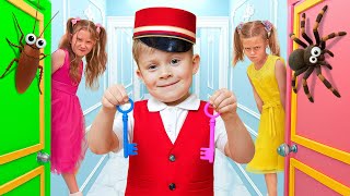 Hotel Neighbors Adventure - Funny Girls' Comedy