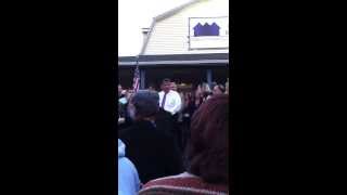 preview picture of video 'Governor Christie Speaking On NJ Hurricane Sandy Recovery At Brick NJ 10/29/2013'