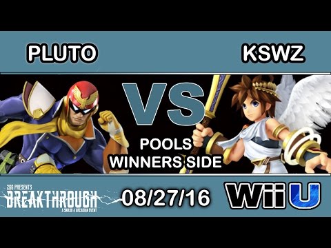2GG: Breakthrough - FAD | pluto (Falcon, Mewtwo) Vs. NXT Last Hope | KSWZ (Pit) Pools - Smash Wii U