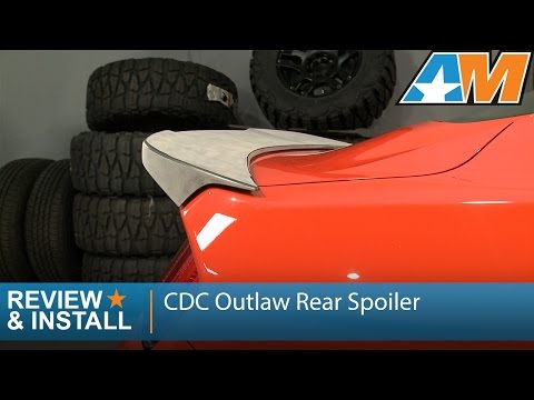 2015-2017 Mustang CDC Outlaw Rear Spoiler - Unpainted Review & Install