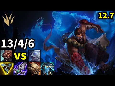 Udyr Jungle vs Volibear - EUW Master | Patch 12.7