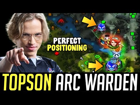 Topson ARC WARDEN - Perfect Positioning in Clash can make you WIN in dota! DOTA 2
