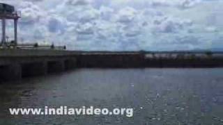 Yagachi dam at Belur in Karnataka, India 