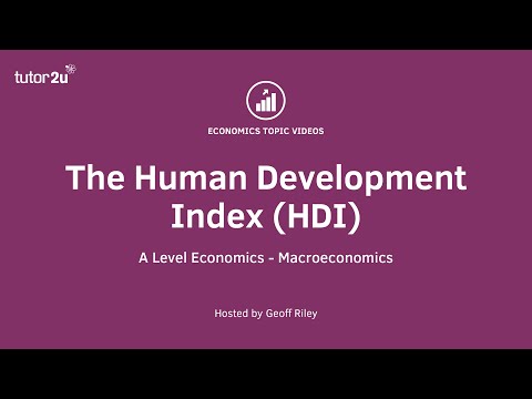 Human Development Index I A Level and IB Economics
