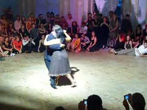  Ramiro Gigliotti  and  Graciela Gonzalez  are  dancing  to  the  tango  "  Tu...el Cielo Y Tu!  "