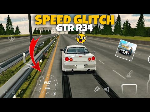New Speed glitch tutorial: GT-R 34 skyline car parking game