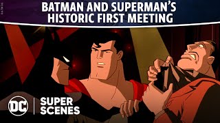 DC Super Scenes: Batman and Superman's First Meeting