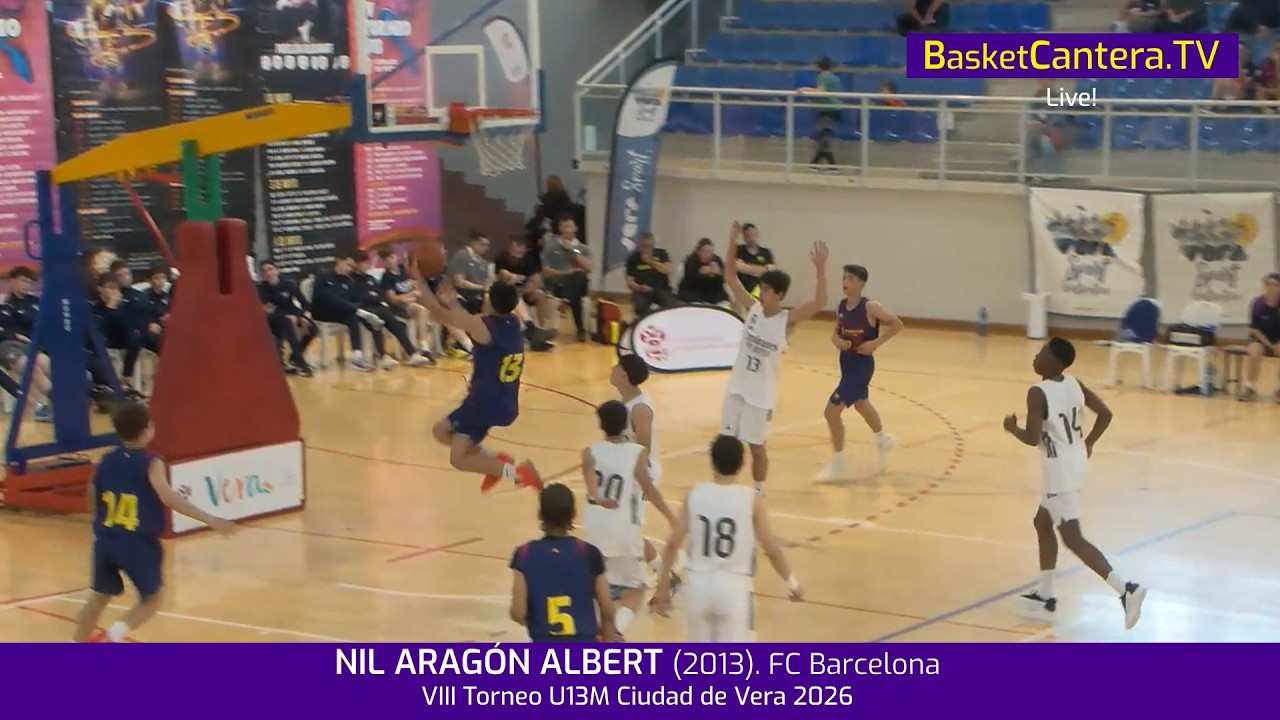 NIL ARAGON ALBERT (2013). FC Barcelona.- Torneo Internacional U13M Ciudad de Vera 2026