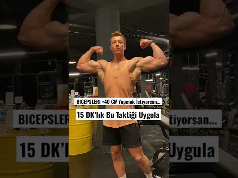 Bu Taktik ile KOLLARINI BÜYÜT | BICEPS ANTRENMANI
