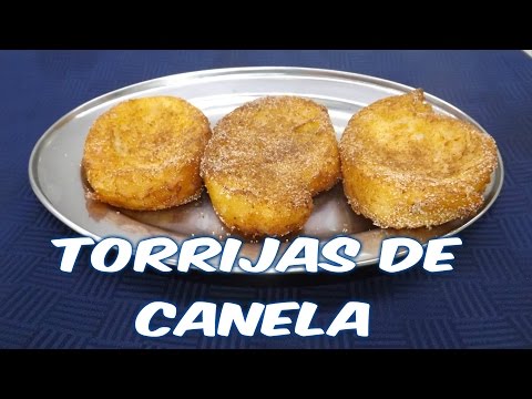 COMO HACER TORRIJAS DE CANELA Y AZÚCAR||COCINA CON PILAR||