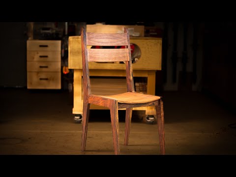 This chair almost BROKE me - 4 week build