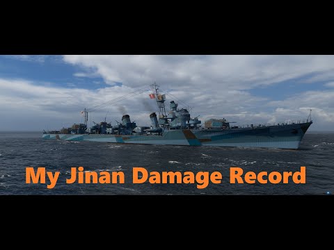 World of Warships | My Jinan Damage Record