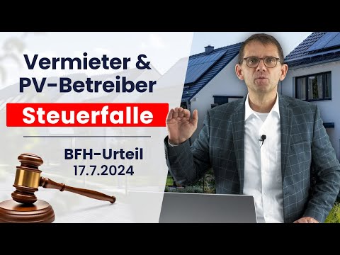 Verkauf von Wärme und Strom an Mieter | Vermieter, Heizung, Photovoltaik | BFH-Urteil vs. Finanzamt