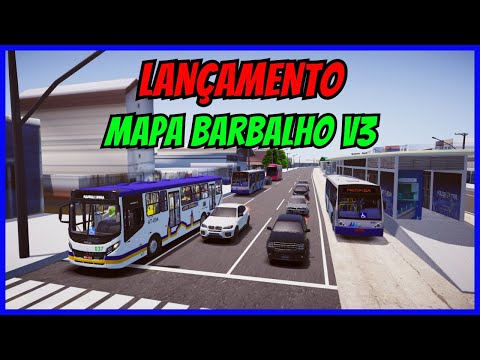 ????Gameplay Novo Mod Mapa Barbalho V3 | Proton Bus Simulator | Mods | PBSU | Jogo de Ônibus | PBS