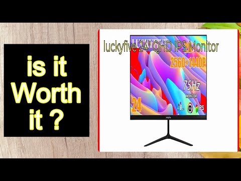 luckyfive 24 QHD IPS Monitor Features - Important Information