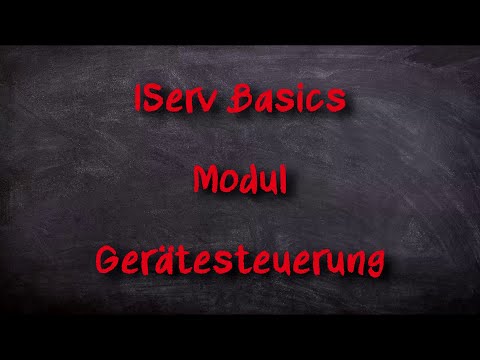IServ Basics - Modul Gerätesteuerung