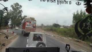 preview picture of video 'Inde 2012 - Amritsar-Jammu - Dans le car 2'