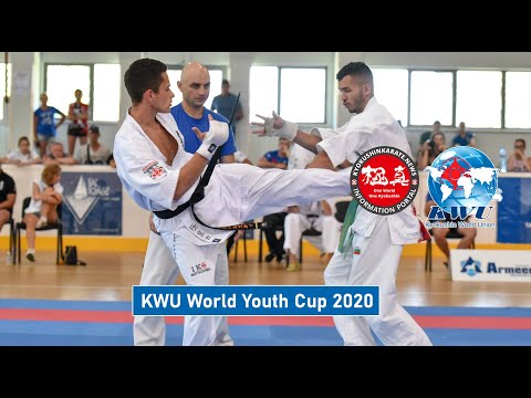KWU World Youth Cup: 1/4 Vladislav Rubalskyi (Ukraine, aka) - Atanas Lichev (Bulgaria)