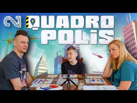 Quadropolis társasjáték  2. rész - Nézz fel!