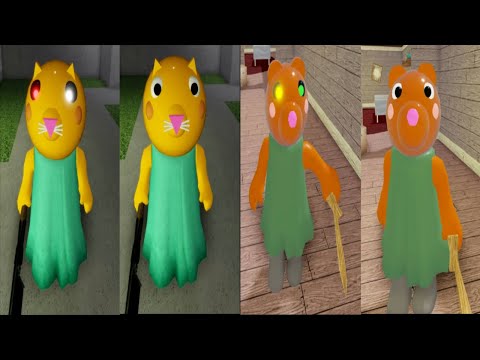 Old vs New Kitty Jumpscare - Roblox Piggy