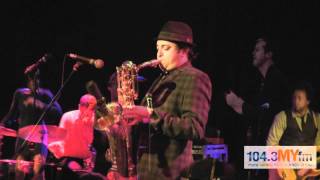 Fitz &amp; the Tantrums for 104.3 MYfm - Breakin&#39; the Chains Of Love (Live at the Roxy)