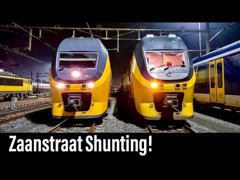 Train Cab Ride NL / Zaanstraat Noord - Amsterdam Centraal / Shunting / Jan 2021