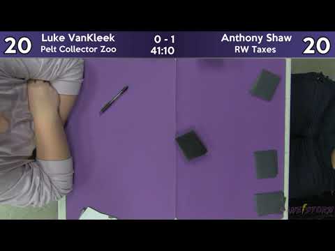 Luke VanKleek (Pelt Collector Zoo) vs Anthony Shaw (Jeskai Taxes) - Sunday Night Modern 11/18/18