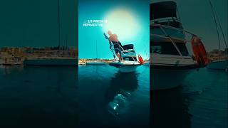 ⚓🤠 2/3 WRECK of Hephaestus ran aground.. #scuba #diving #underwater #wreckdiving #malta #shipwreck