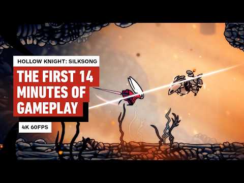 Hollow Knight: Silksong Gameplay - The First 14 Minutes
